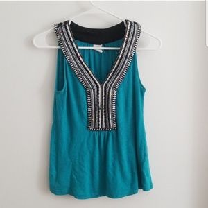 Anthropologie | Blue tank